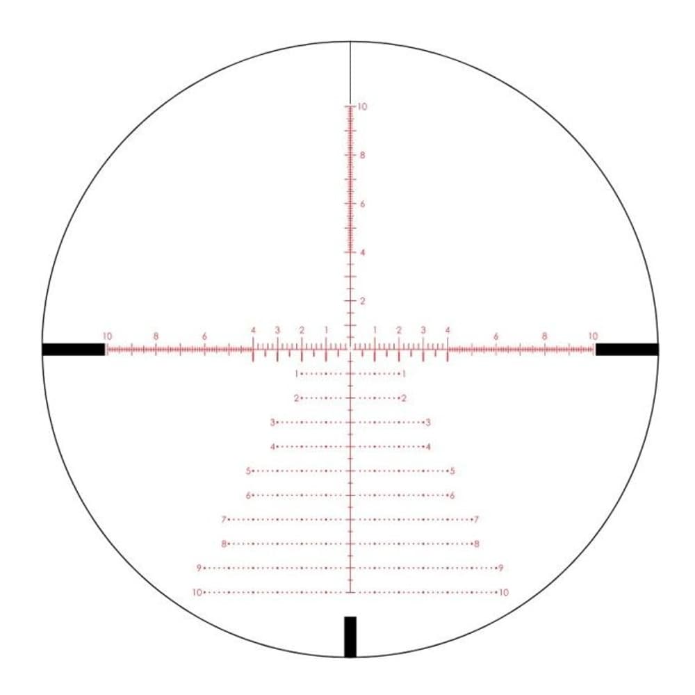 Viper PST Gen 2 5–25x50 FFP EBR-7C -ristikko valaistu (MRAD), view: 2