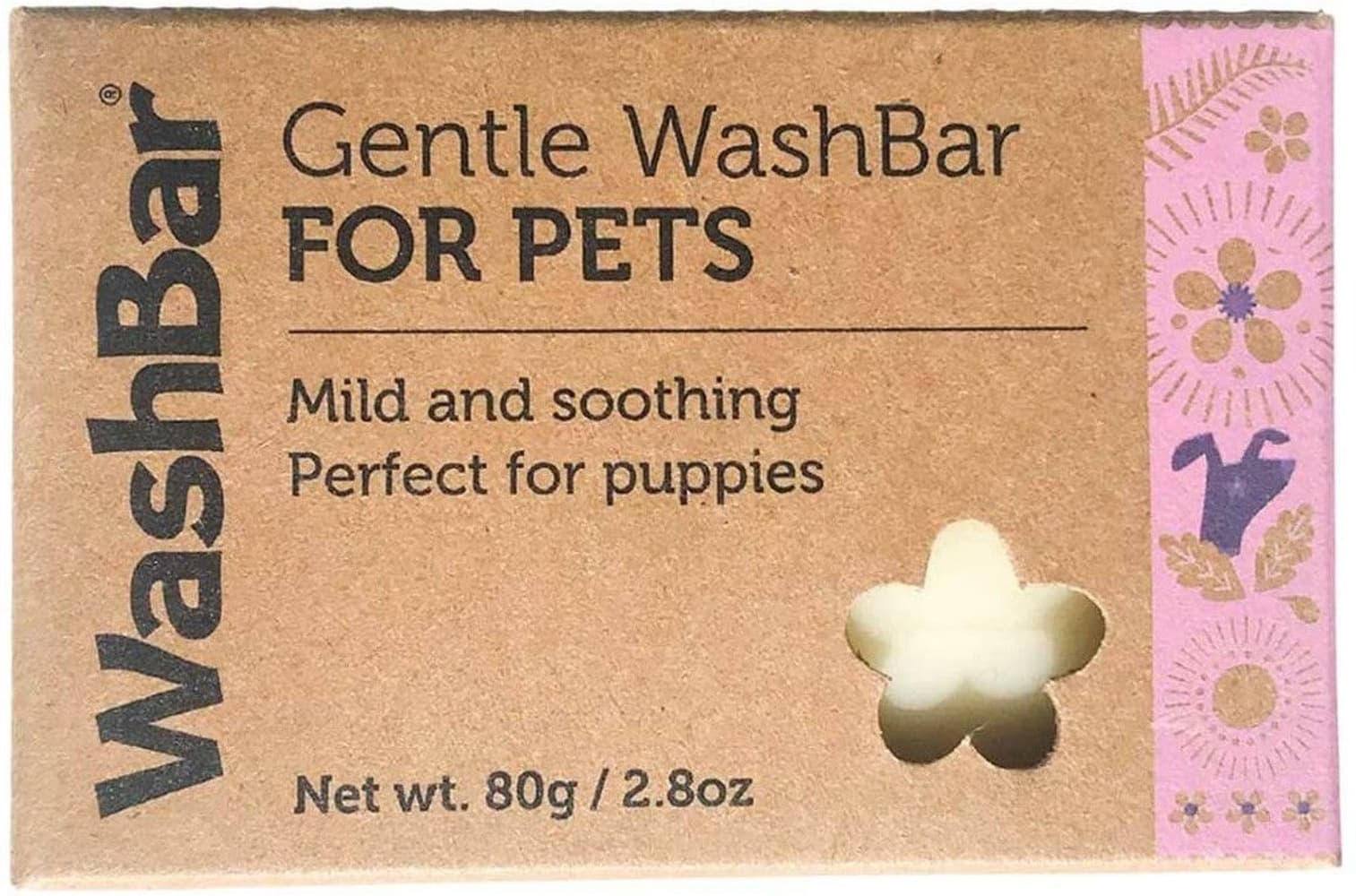 WashBar Soap Bar Gentle koirien palashampoo, 80 g, view: 0
