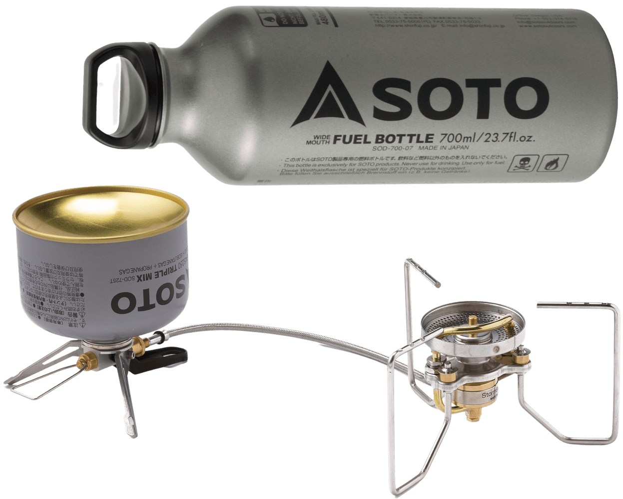 StormBreaker Combo Multifuel-retkikeitin, view: 0