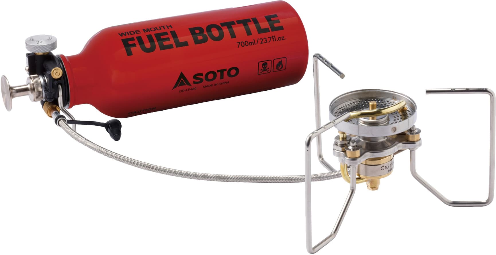 Stormbreaker Combo Red Bottle keitin, view: 0