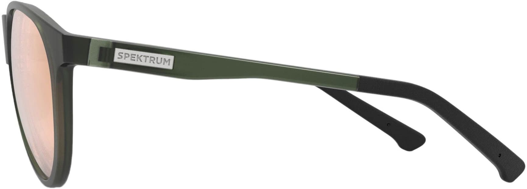 Null Moss Green Gold Lens aurinkolasit, view: 2
