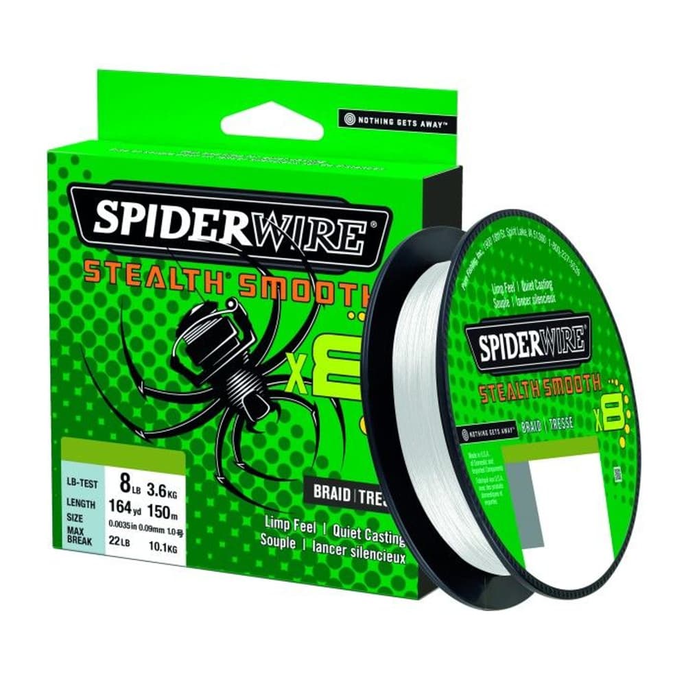 SpiderWire Stealth Smooth 8 -kuitusiima, 150 m, kirkas, view: 0
