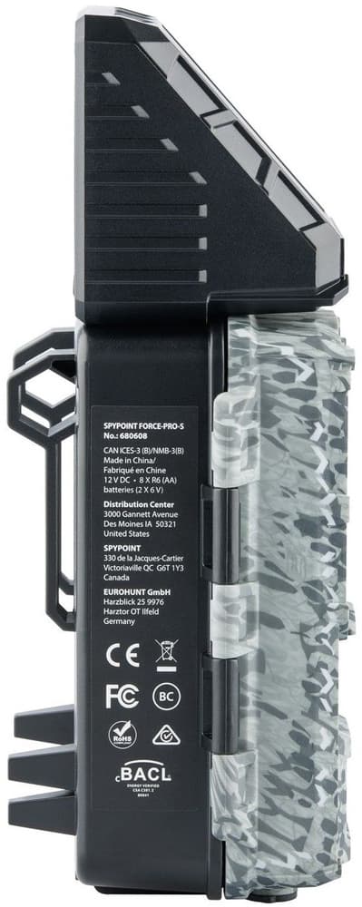 FORCE-PRO-S riistakamera aurinkopaneelilla, view: 1