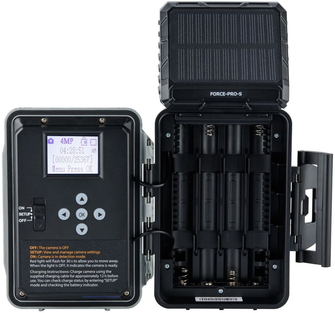FORCE-PRO-S riistakamera aurinkopaneelilla, view: 7