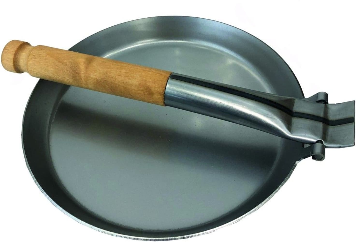 -paistinpannu taittuvalla puukahvalla, 21 cm, view: 1