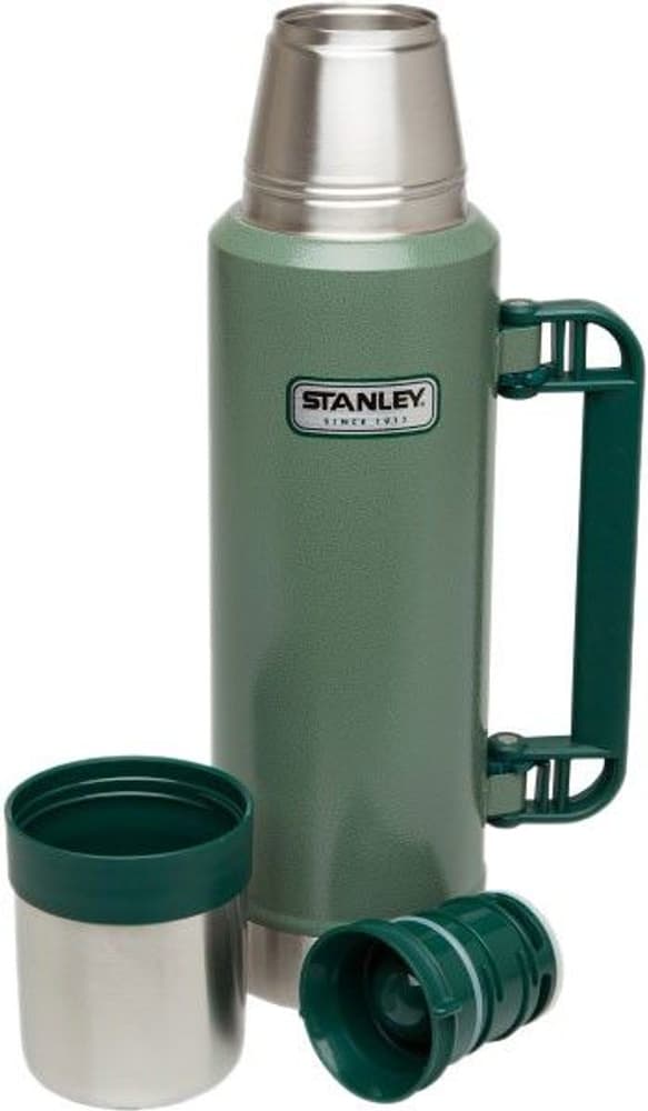 Classic Vacuum Bottle 1.3L Hammertone Green, view: 0