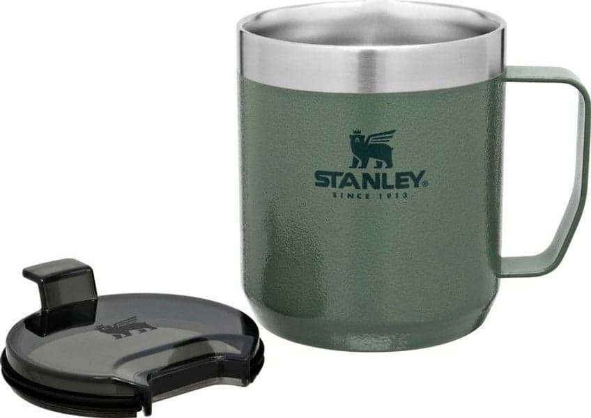 The Legendary Camp Mug 0,35L Hammertone Green, view: 3