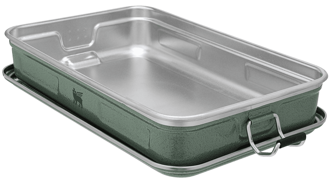 The Useful Classic Box rasia, 1,2 L Hammertone Green, view: 2