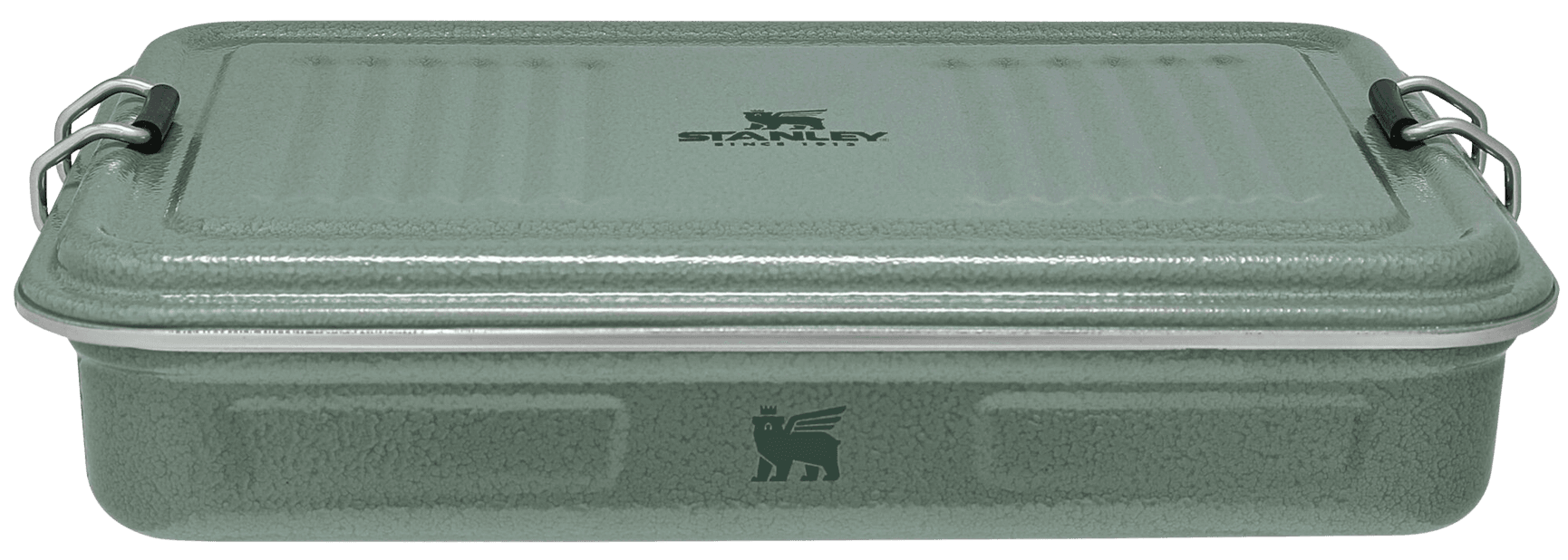 The Useful Classic Box rasia, 1,2 L Hammertone Green, view: 1