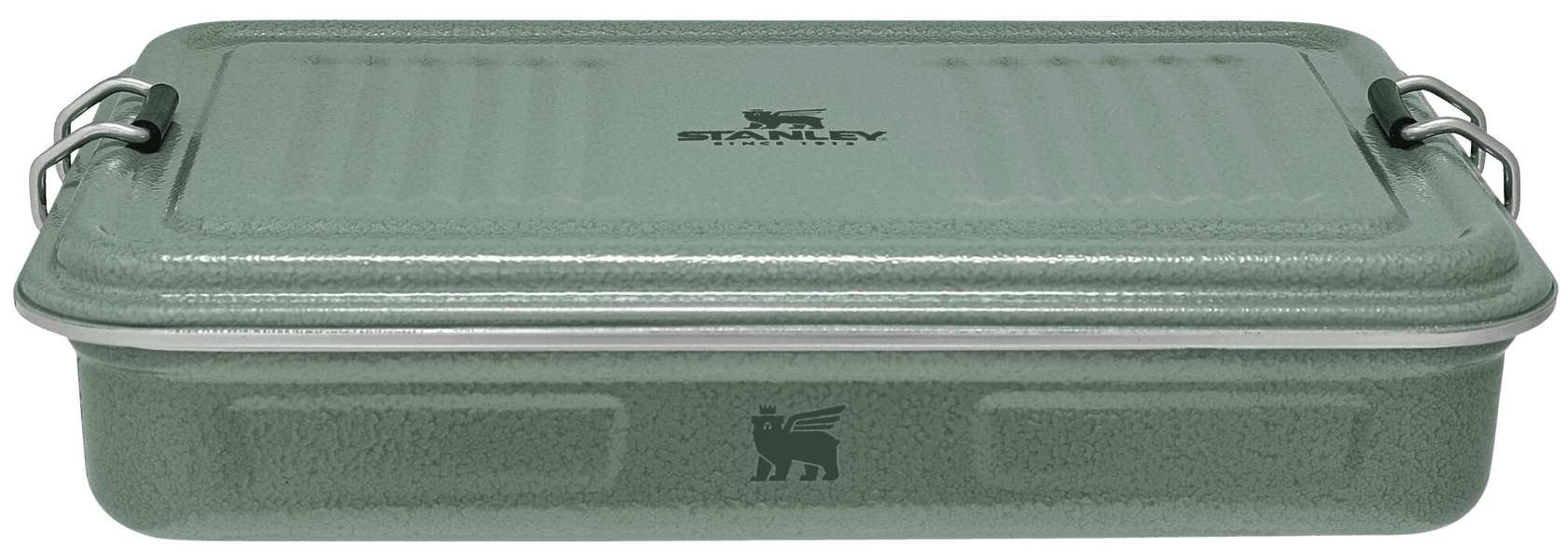 The Useful Classic Box rasia, 1,2 L Hammertone Green, view: 1