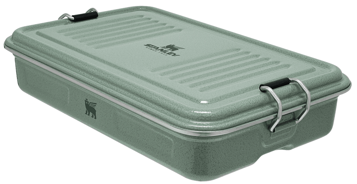 The Useful Classic Box rasia, 1,2 L Hammertone Green, view: 0