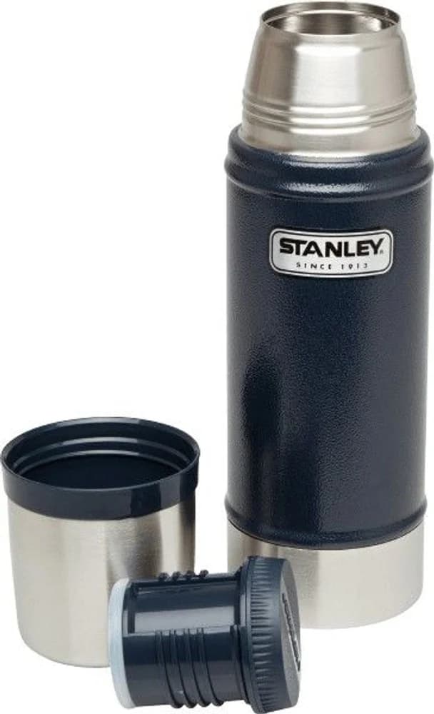 Classic Vacuum Bottle 0.473L Hammertone Navy, view: 0