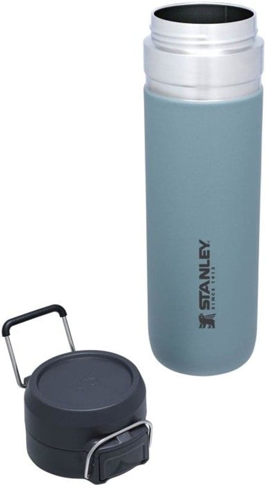 The Quick Flip Water Bottle vakuumieristetty juomapullo, 0,7 L, Shale, view: 0