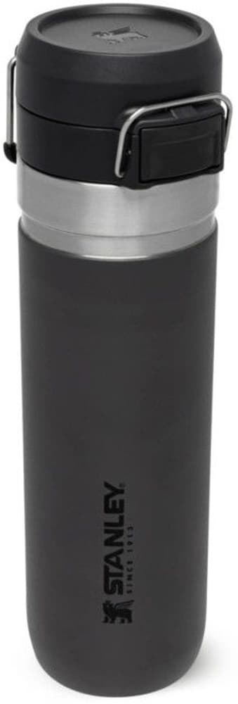 The Quick Flip Water Bottle vakuumieristetty juomapullo, 0,7 L, musta, view: 0