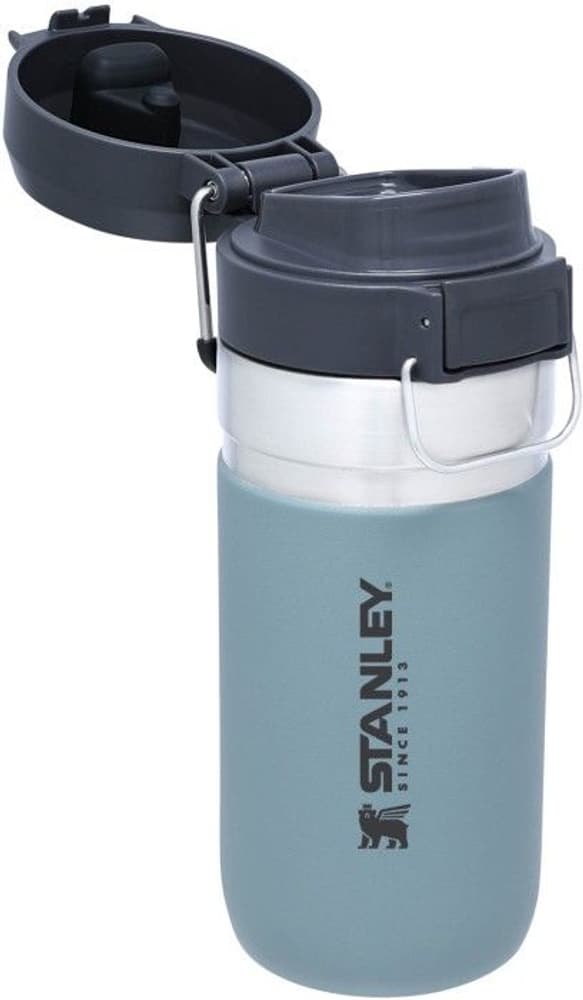 The Quick Flip Water Bottle vakuumieristetty juomapullo, 0,47 L, Shale, view: 1