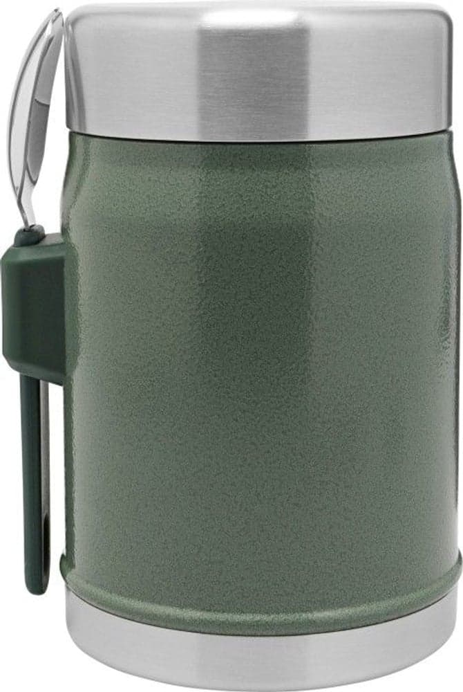 The Legendary Food Jar + Spork 0,4L Hammertone Green, view: 3