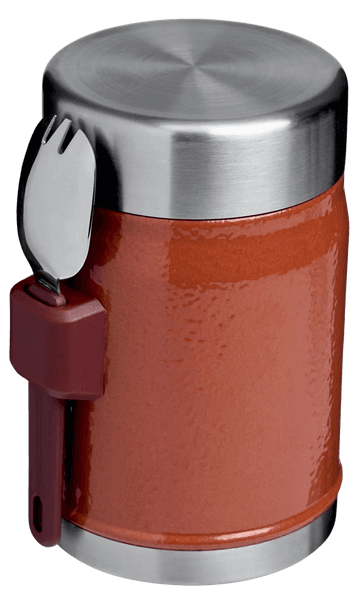 The Legendary Food Jar + Spork, ruokatermos ja spork, 0,4 L, Hammertone Clay, view: 1