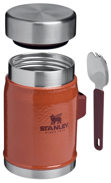 The Legendary Food Jar + Spork, ruokatermos ja spork, 0,4 L, Hammertone Clay, view: 2