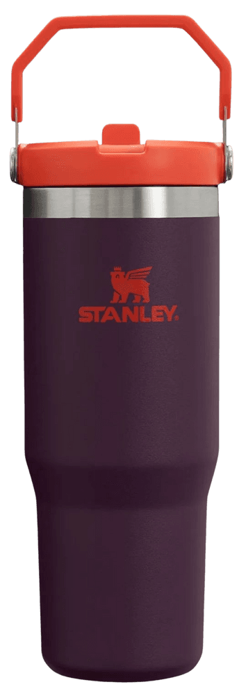 The IceFlow Flip Straw Tumbler termosmuki, 0,89 L, Plum, view: 0