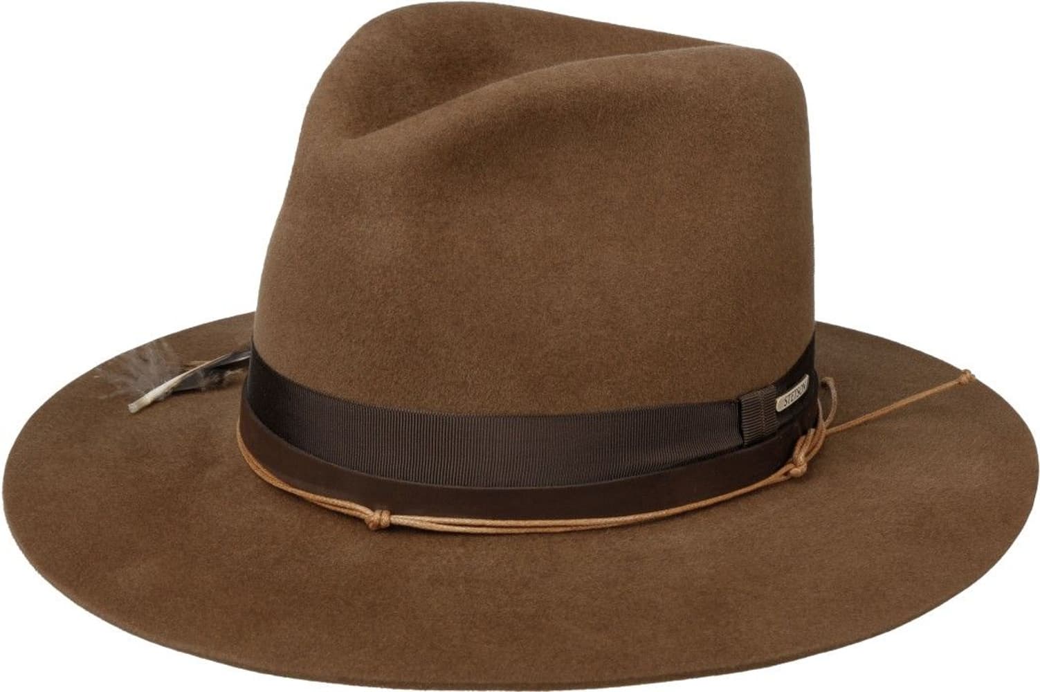 Outdoor Furfelt hattu, ruskea, view: 0