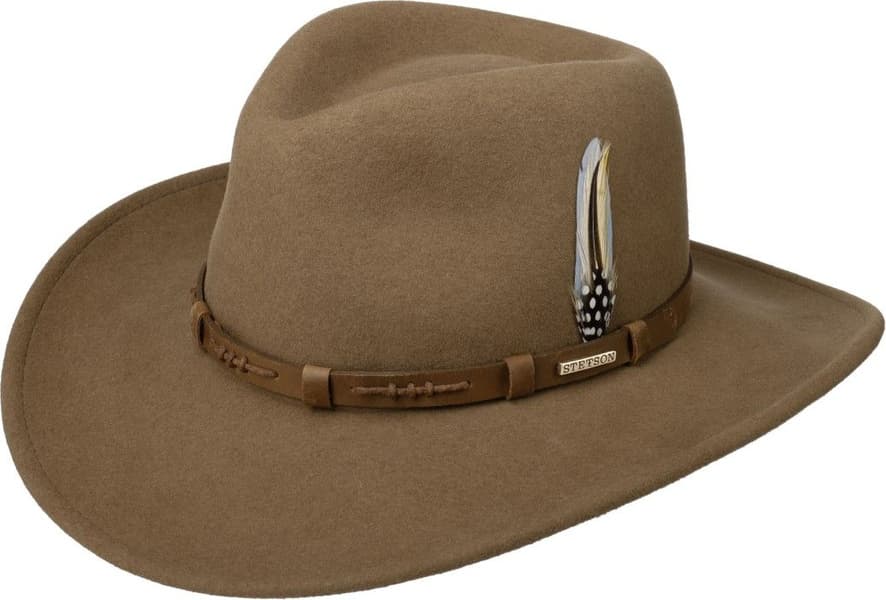 Western Vitafelt villahuopahattu, tumma beige, view: 0