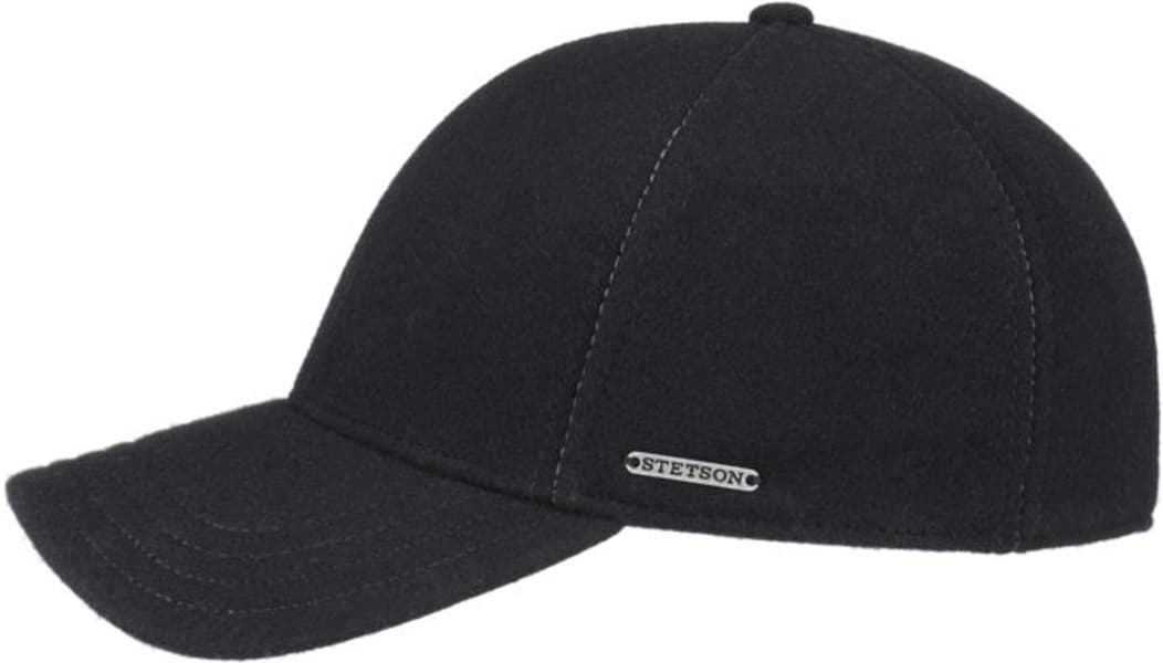 Baseball Cap Wool/Cashmere Black, view: 0