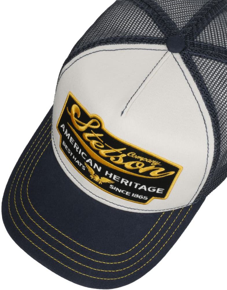 Trucker Cap American Heritage lippalakki, sininen/valkoinen, view: 1