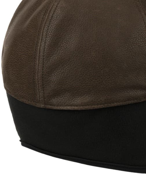 Baseball Cap Chevrette Cowhide EF lippalakki, Brown/Black, view: 4