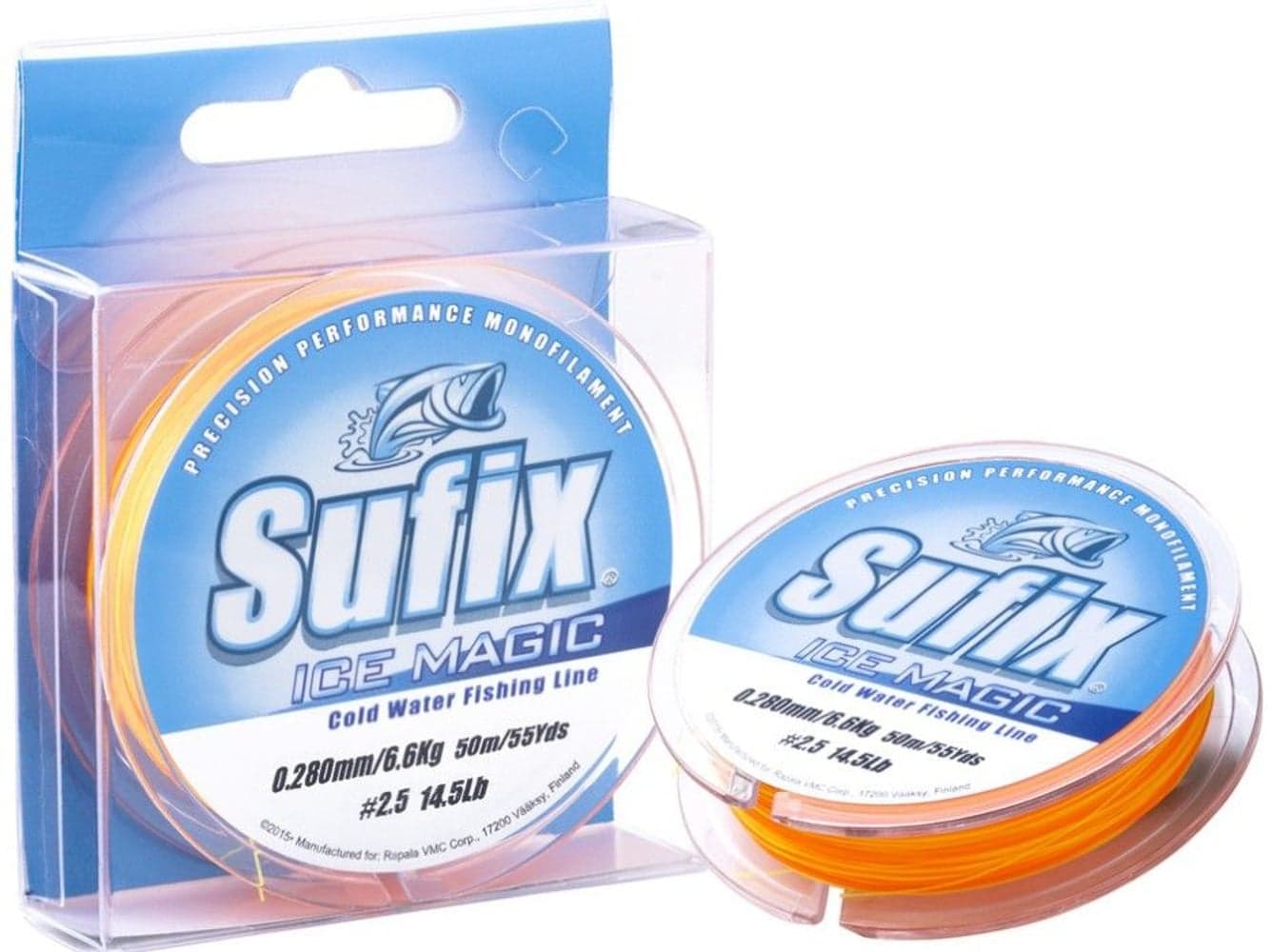 Ice Magic Neon Gul/Orange 50m -pilkkisiima, view: 0