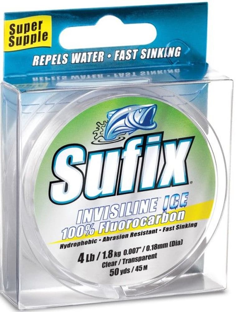 Invisiline Ice Fluorocarbon 50m 0,20mm/3,4kg Clear -pilkkisiima, view: 0