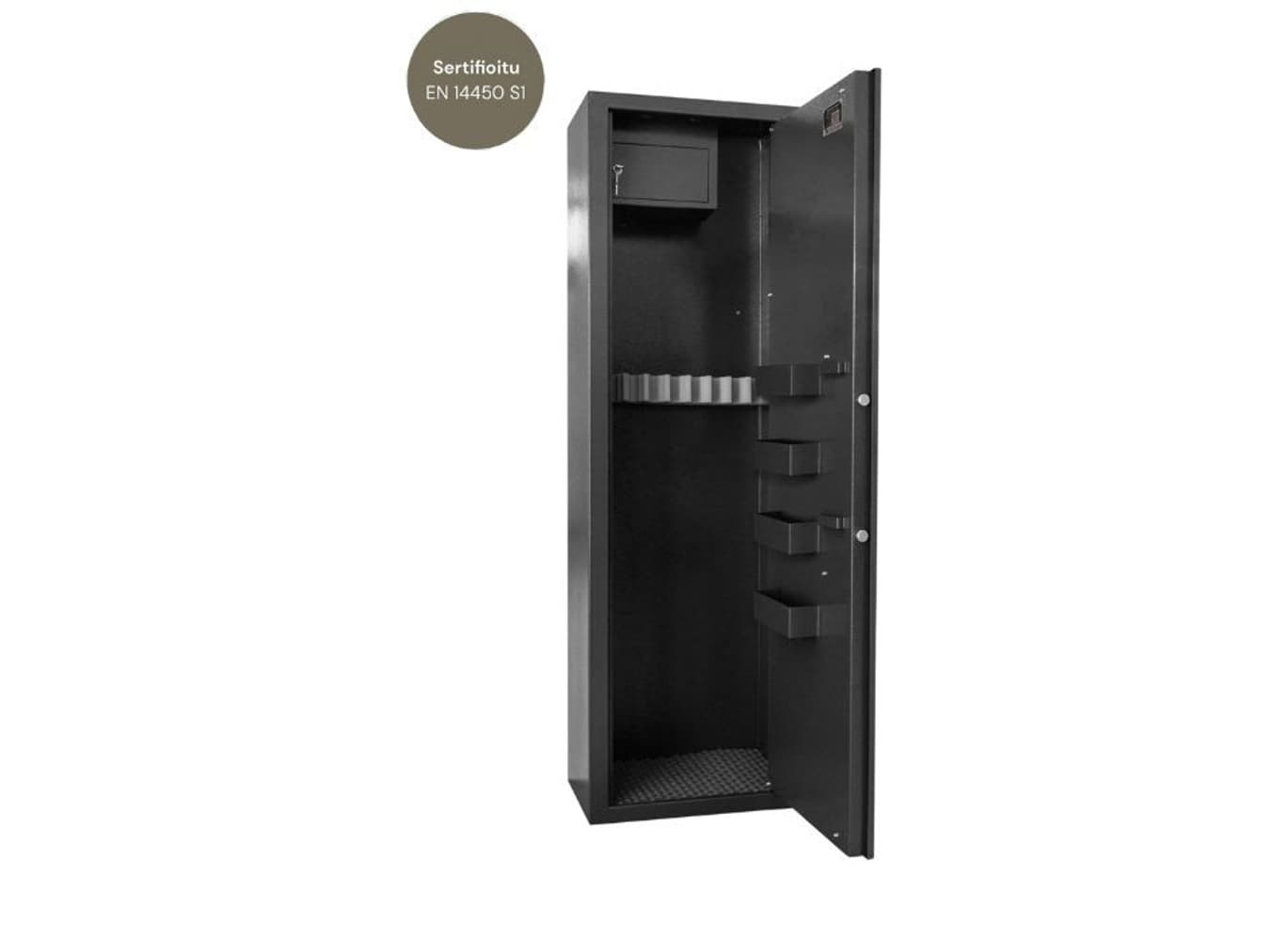 Suomi RS8 -asekaappi, musta, view: 0