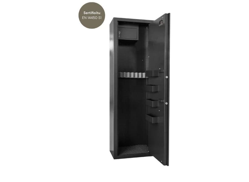 Suomi RS8 -asekaappi, musta, view: 0