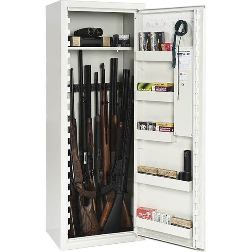 Suomi R16 Basic -asekaappi, valkoinen, view: 0