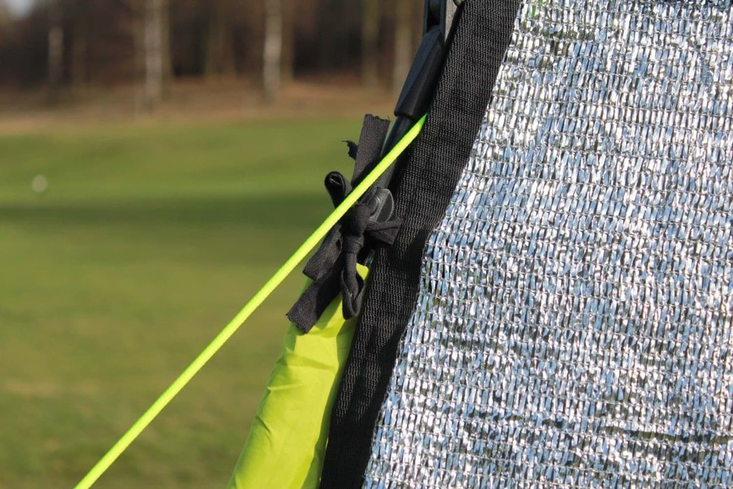 SIlvertält- aurinkosuoja näyttelytelttaan, view: 1