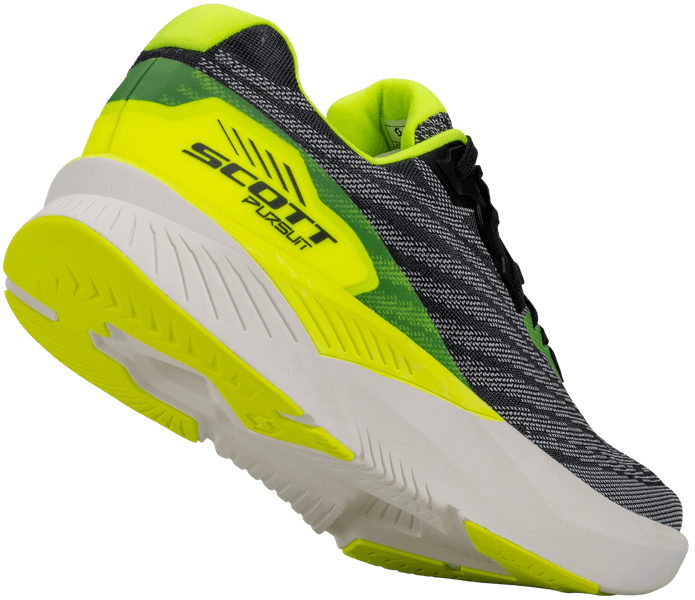 Pursuit juoksukengät, Black/Yellow, view: 1