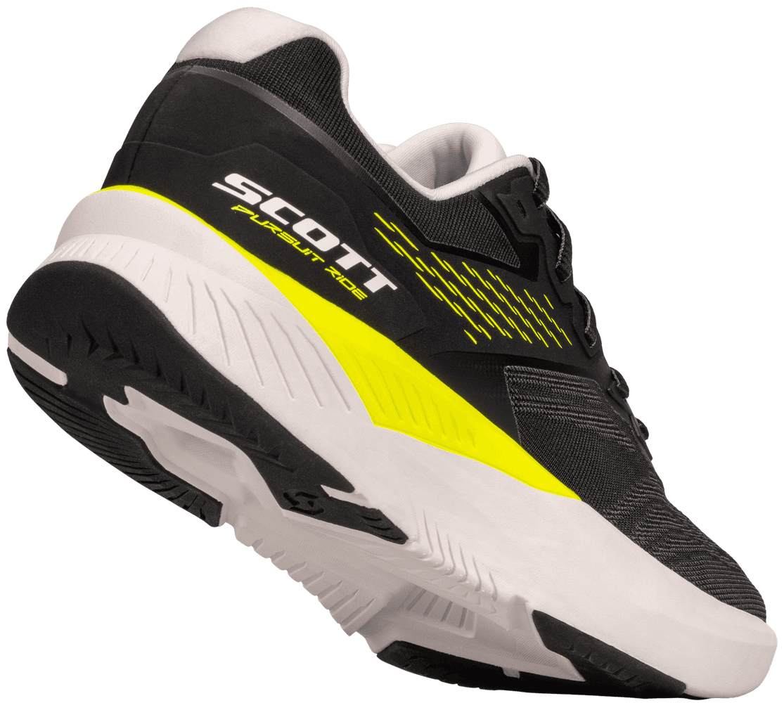 Pursuit Ride juoksukengät, Black/Yellow, view: 1