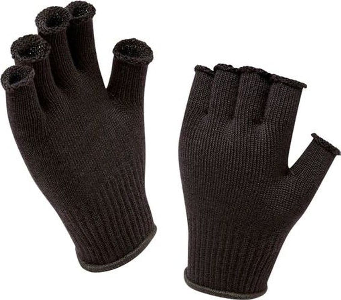 Solo Merino Mitt Black, view: 0