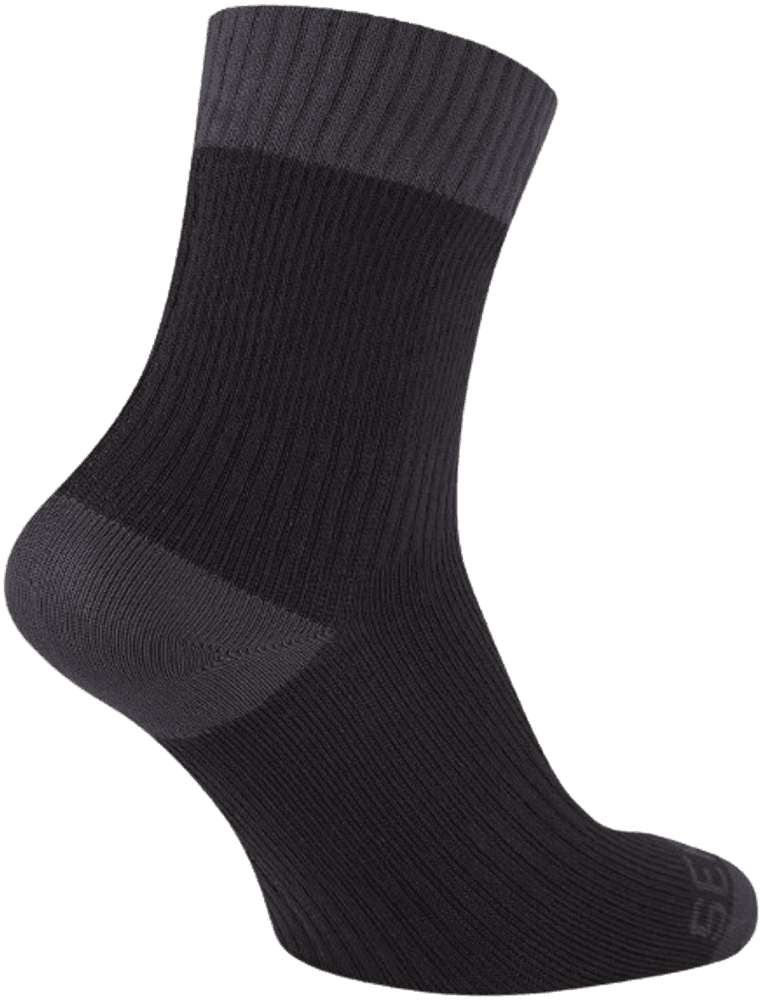 Wretham vedenpitävä nilkkasukka, unisex, musta/tummanharmaa, view: 1