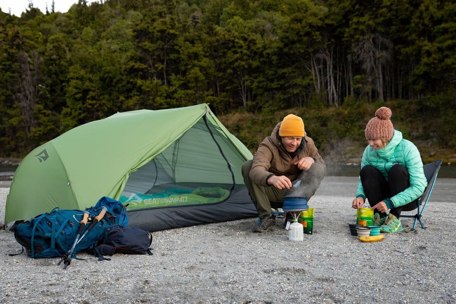 Tent Telos Tr2 teltta, vihreä, view: 2