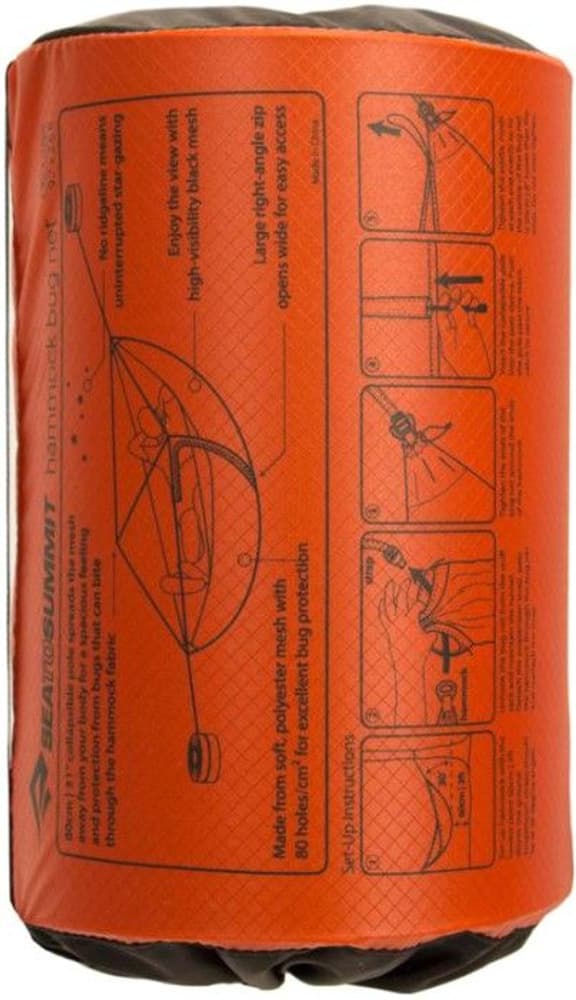 Hammock Bug Net Black, view: 3