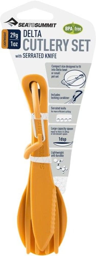 Delta Cutlery Set Orange, view: 2