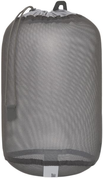 Eco Mesh Stuffsack pakkauspussi, 5L, tummanharmaa, view: 0