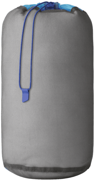 Eco Mesh Stuffsack pakkauspussi, 8L, tummanharmaa, view: 1