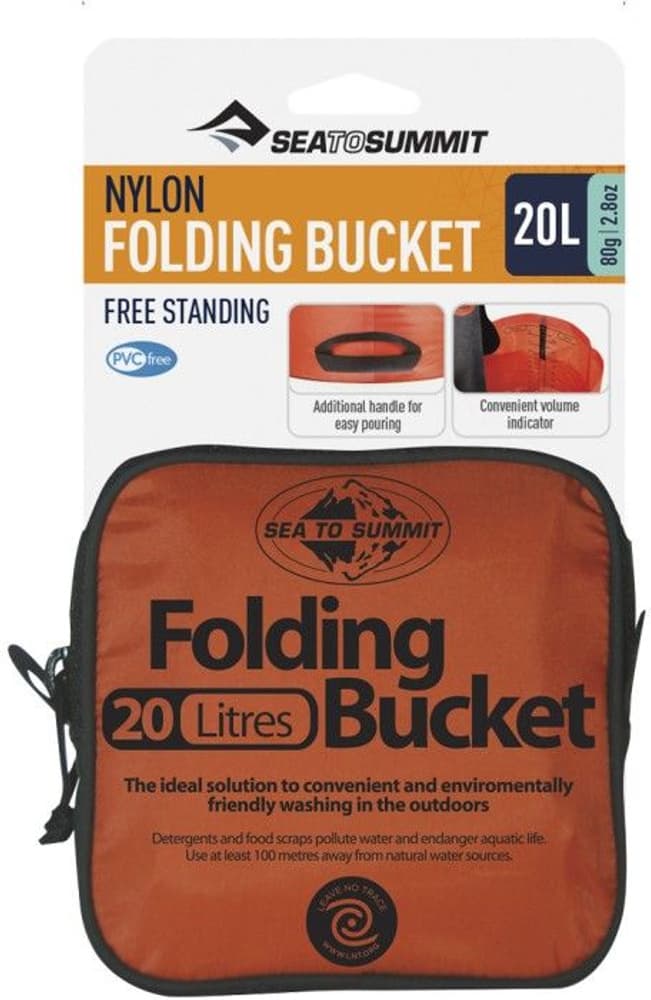 Folding Bucket Nylon 10L, view: 1