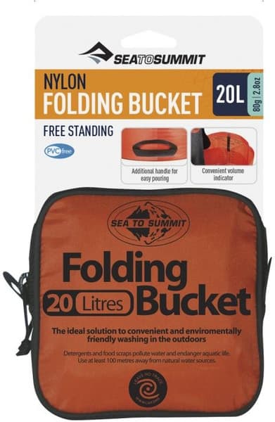 Folding Bucket Nylon 10L, view: 1