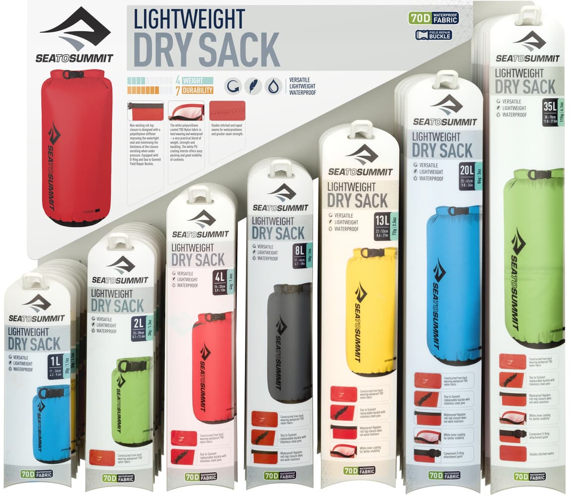 Drysack Lightweight 20L Yellow, view: 2