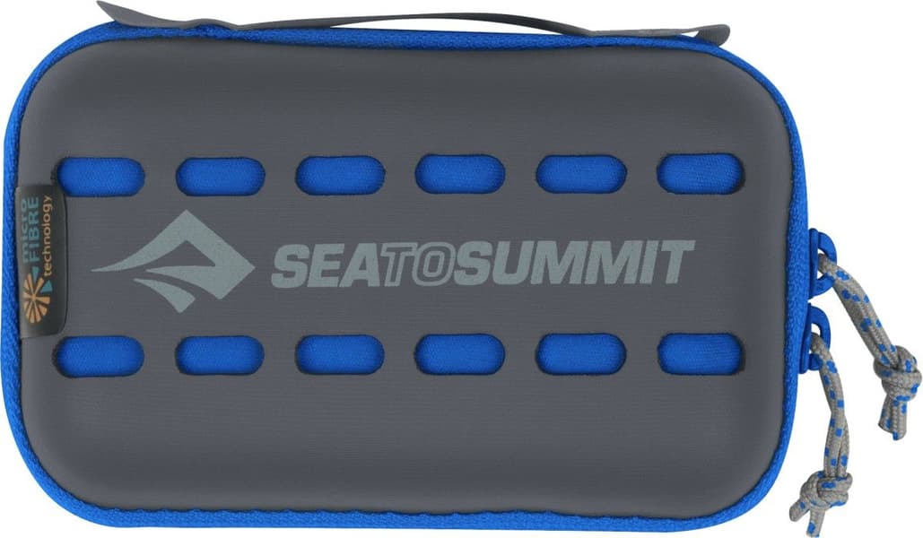 taskukokoinen pyyhe, sininen, view: 3