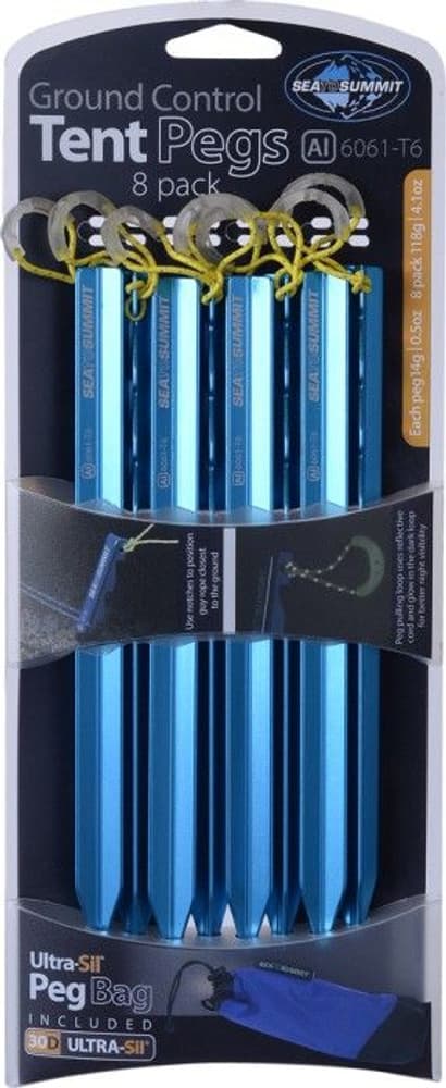 Ground Control Peg 8-pack, view: 0