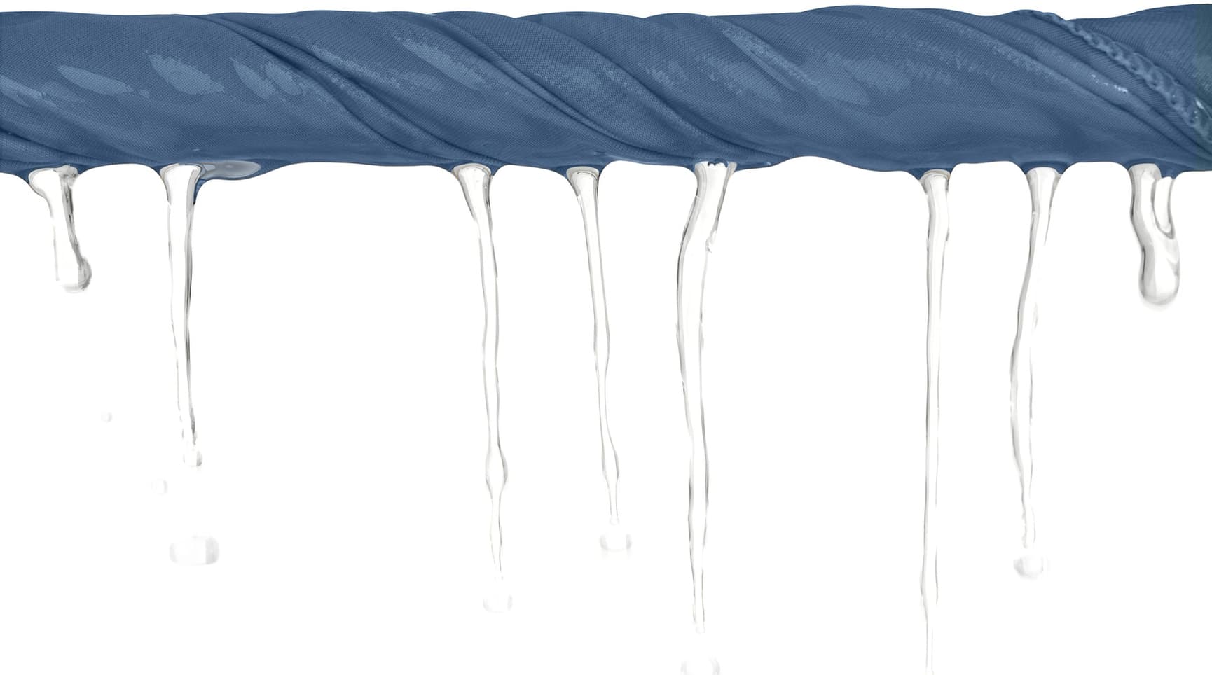 Towel Pocket Large 120X60cm Moonlight matkapyyhe, sininen, view: 2