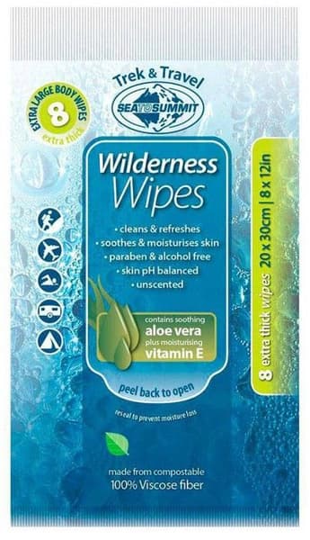 Wilderness Wipes XL 8-Pack, view: 0
